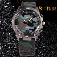 Load image into Gallery viewer, Brand Men Clock Relogio Camouflage Military Watch