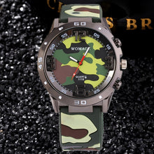 Load image into Gallery viewer, Brand Men Clock Relogio Camouflage Military Watch