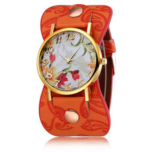 Load image into Gallery viewer, Flower Dial Woman Watches
